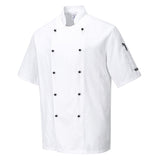 C734 - Chaqueta de cocina Kent de manga corta